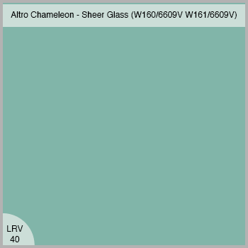 Altro Wall Cladding Chameleon Sheer Glass (W160/6609) or (W161/6609)